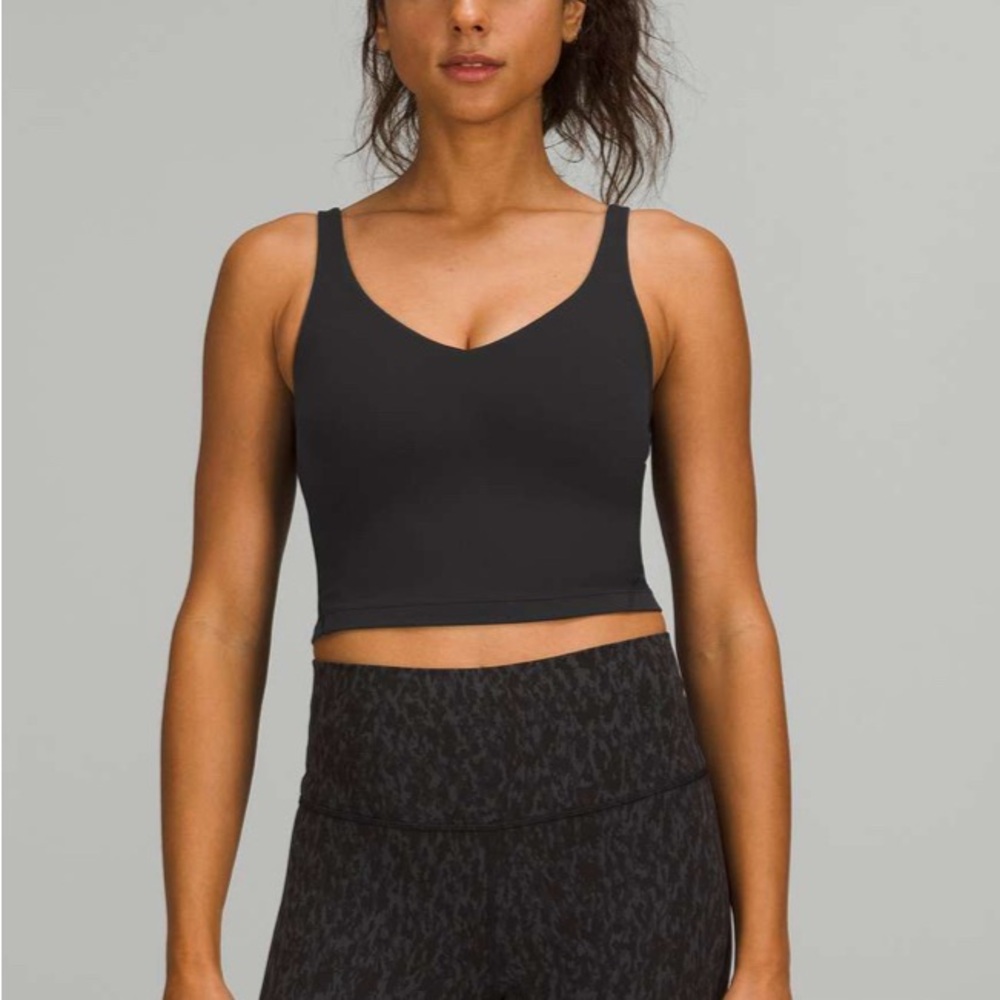 Like New Lululemon Align Tank Top Black Size 14